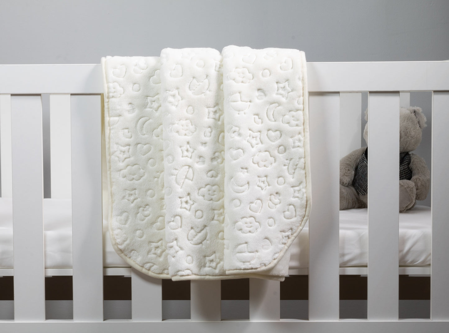 BABY FAUX MINK BLANKET – Pattern 1 Ply
