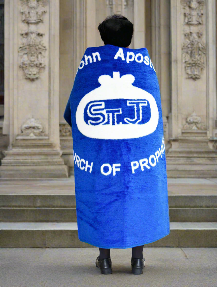 CHURCH BLANKET, st john blanket, st john of prophecy blanket