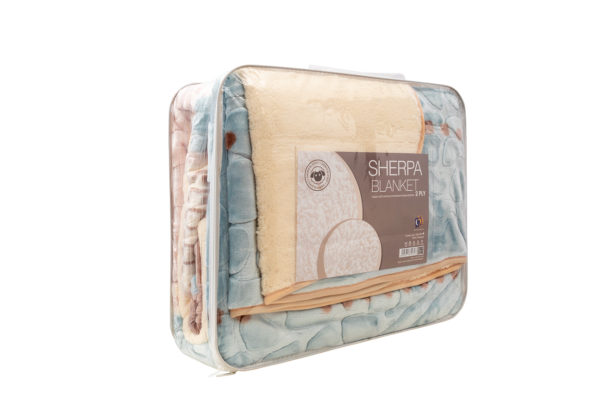 SHERPA MINK BLANKET