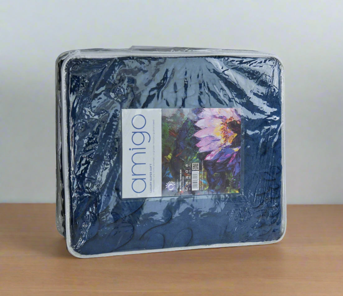 Amigo mink blanket adding charm to bedroom décor