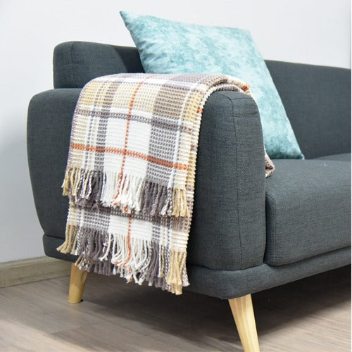 Versatile Colorful Scotch Throw Blanket perfect for any room