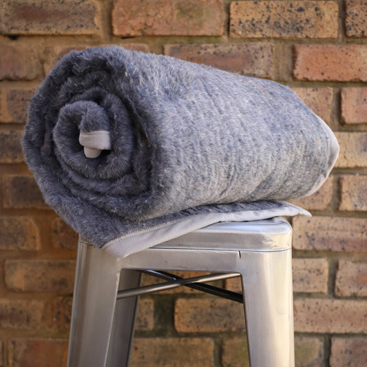 Heart-warming Grey Donation Blanket 150x200cm, 1.5kg, ideal for giving warmth