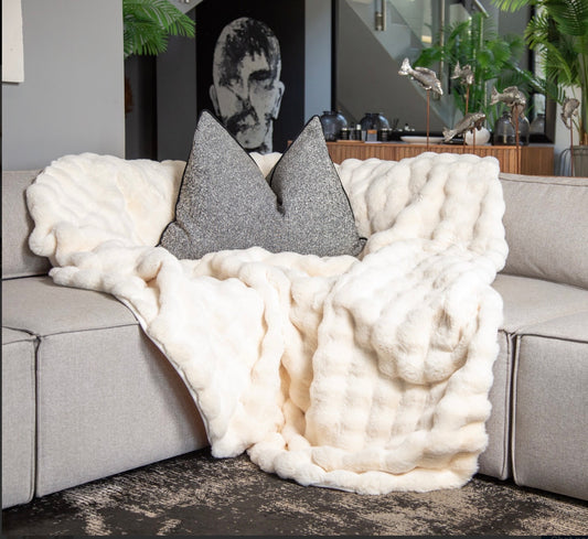 Cleopatra Faux Rabbit Fur 2 Ply Queen/King Size