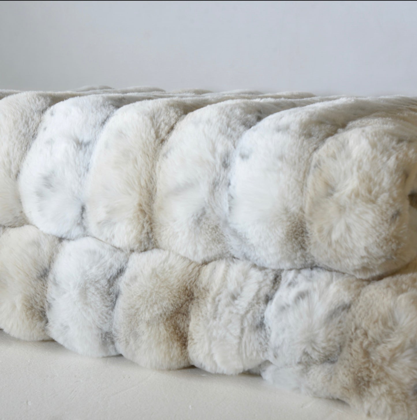 Cleopatra Faux Rabbit Fur 2 Ply Queen/King Size