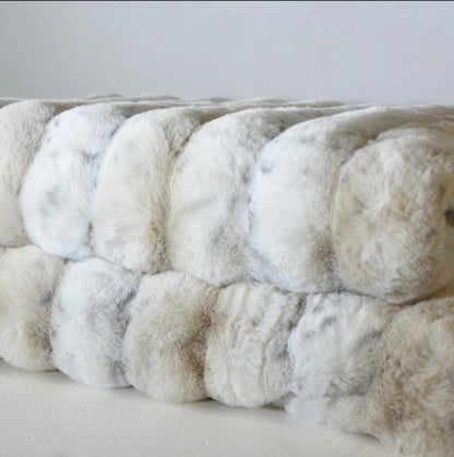 Cleopatra Faux Rabbit Fur 2 Ply Queen/King Size