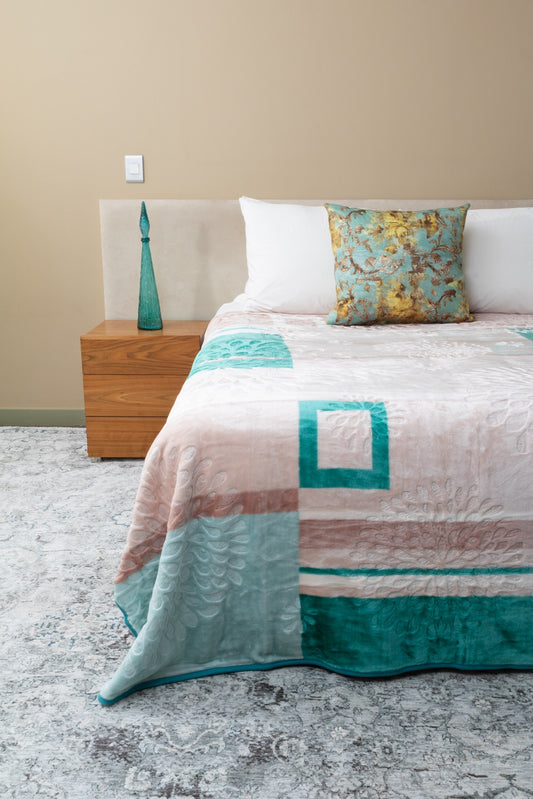 UBUNTU FAUX MINK BLANKET - 1 Ply Double