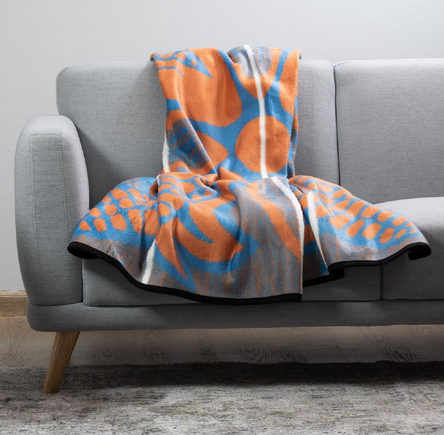 Traditional Basotho blanket used as a cultural African throw