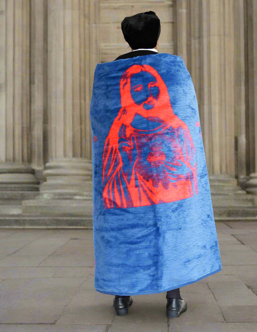 CHURCH BLANKET, jesus blanket, sacredheart balnket, 